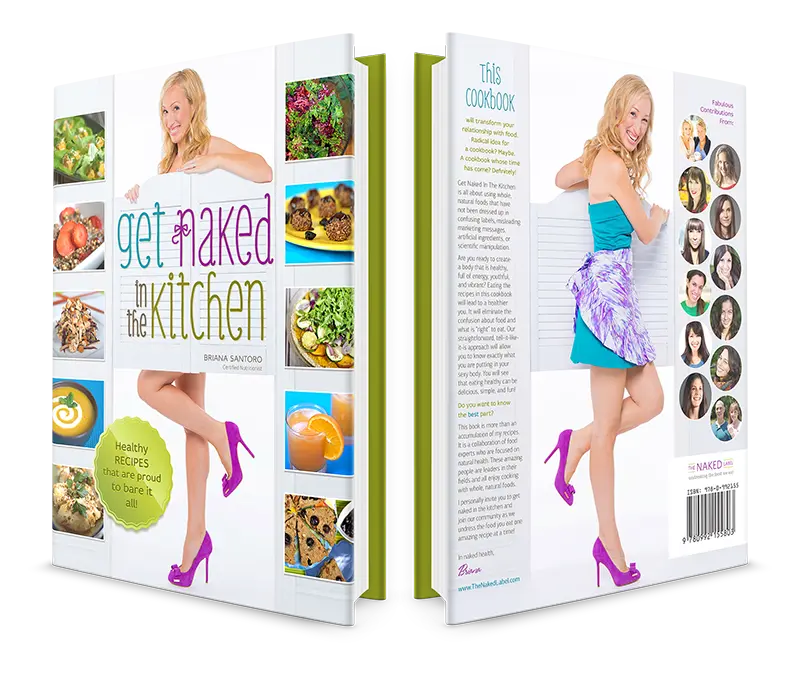 Get Naked in the Kitchen Back Cover