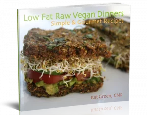 Low Fat Raw Veaan Dinner simple and gourmet Recipe
