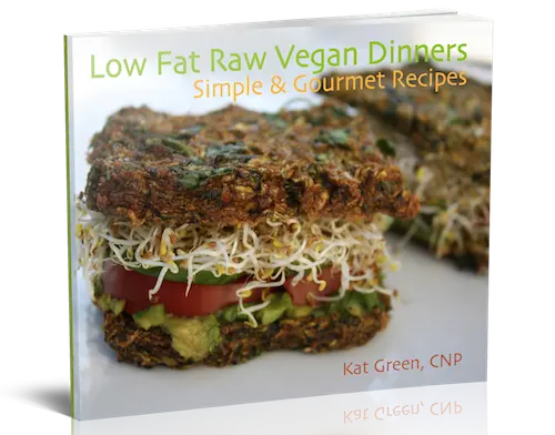 Low Fat Raw Veaan Dinner simple and gourmet Recipe
