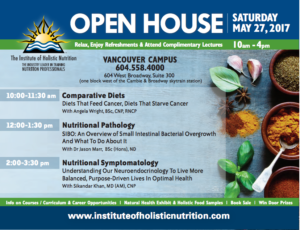 Open House flyer - Vancouver - May 27th , 2017