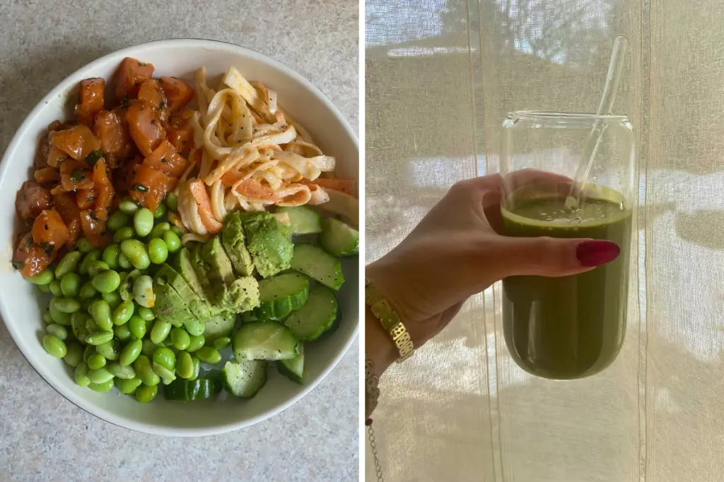 Halinka Hali Caspersz preparing nutrient-rich meals and wellness-focused beverages to support overall wellbeing