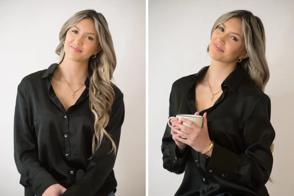 Halinka Hali Caspersz embracing a balanced approach to wellness through holistic nutrition and healthy lifestyle habits