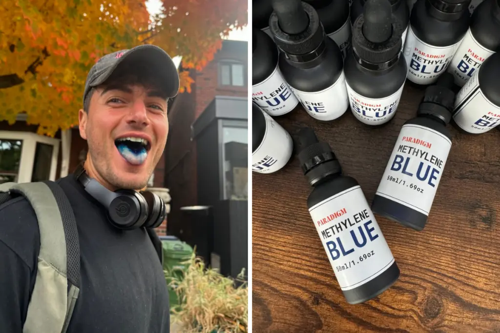 Brandon Moase exploring wellness and biohacking practices while learning about health optimization